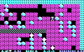 Boulder Dash in CGA